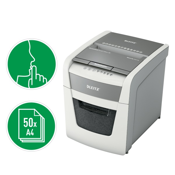 Leitz IQ AutoFeed SmallOffice 50 P4 Pro automata iratmegsemmisítő