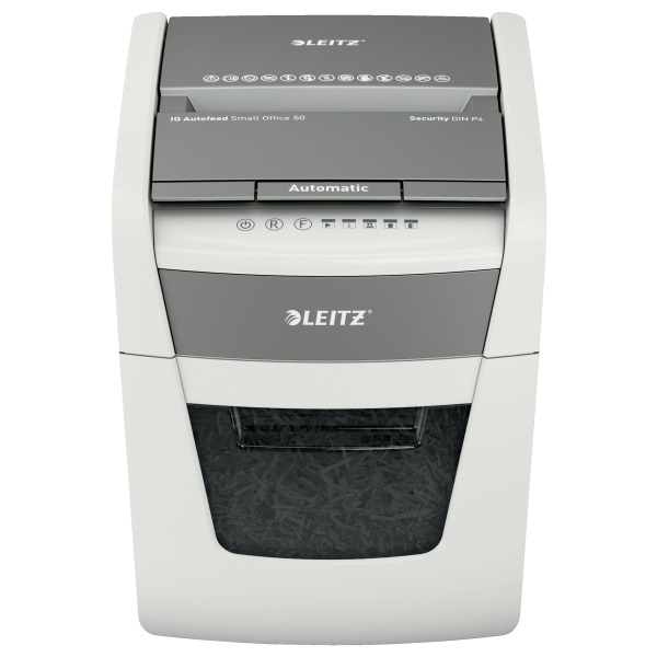 Leitz IQ AutoFeed SmallOffice 50 P4 Pro automata iratmegsemmisítő