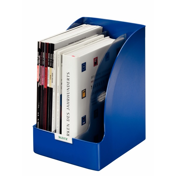 Leitz Jumbo Plus elválasztókkal kék iratpapucs