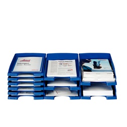 Leitz Jumbo Plus piros irattálca