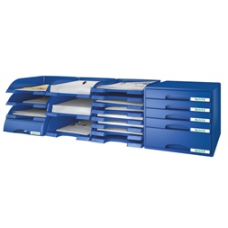 Leitz Jumbo Plus piros irattálca