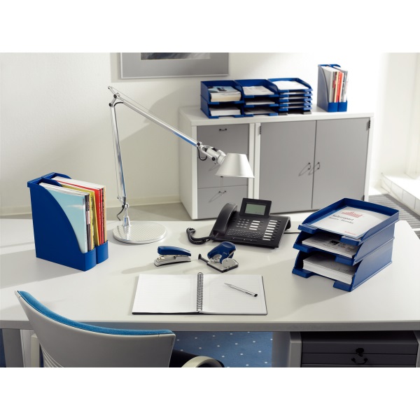 Leitz Jumbo Plus piros irattálca