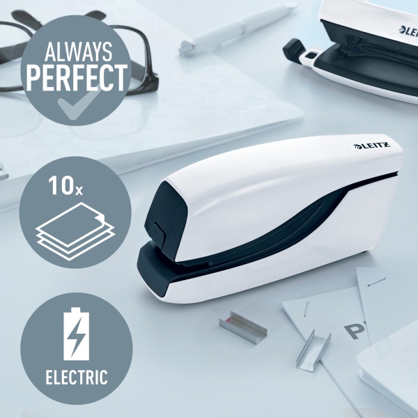 Leitz Nexxt 5532 fehér elektromos fűzőgép