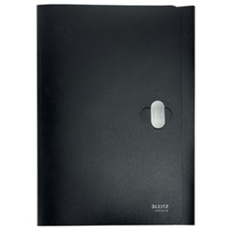 Leitz Recycle A4 PP fekete 3-pólyás mappa