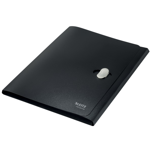Leitz Recycle A4 PP fekete 3-pólyás mappa