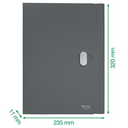 Leitz Recycle A4 PP kék 3-pólyás mappa