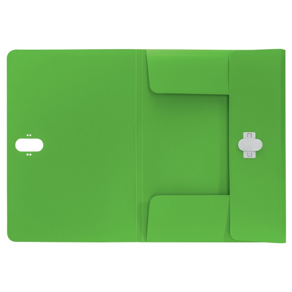 Leitz Recycle A4 PP zöld 3-pólyás mappa