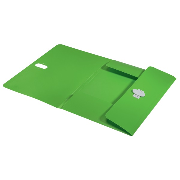 Leitz Recycle A4 PP zöld 3-pólyás mappa