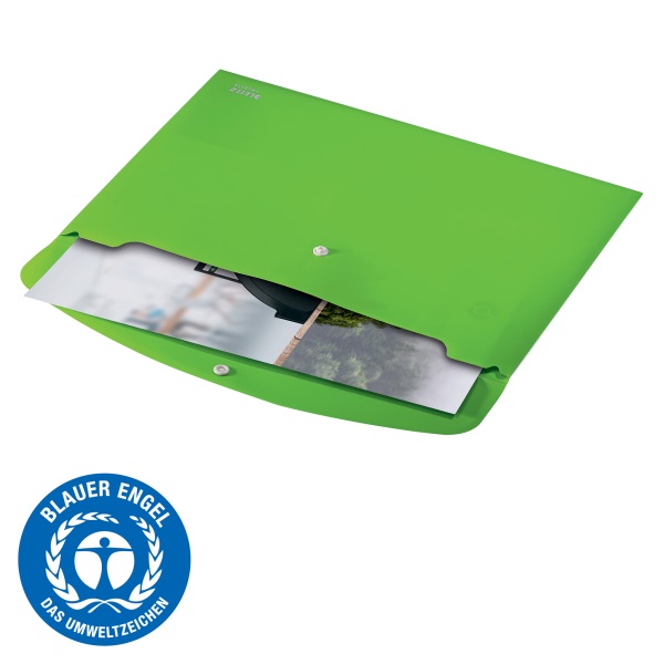 Leitz Recycle A4 PP zöld irattartó tasak