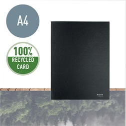 Leitz Recycle A4 karton fekete 3-pólyás mappa