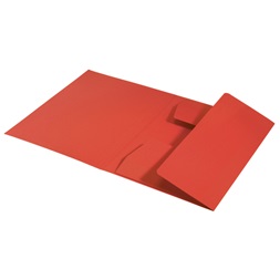 Leitz Recycle A4 karton piros 3-pólyás mappa