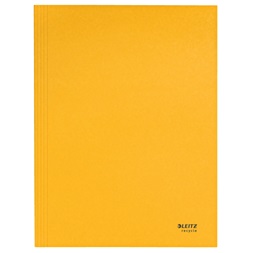 Leitz Recycle A4 karton sárga 3-pólyás mappa