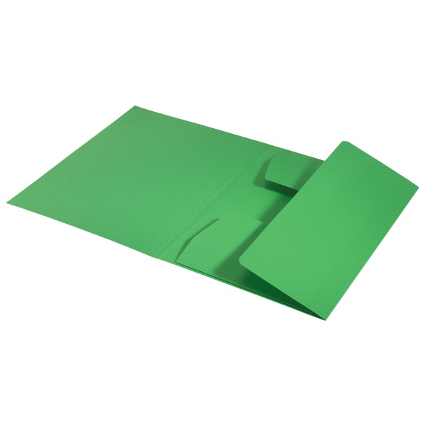 Leitz Recycle A4 karton zöld 3-pólyás mappa