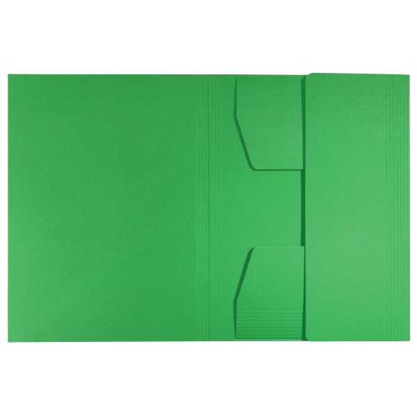 Leitz Recycle A4 karton zöld 3-pólyás mappa