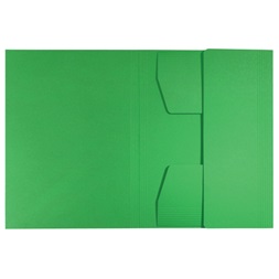 Leitz Recycle A4 karton zöld 3-pólyás mappa