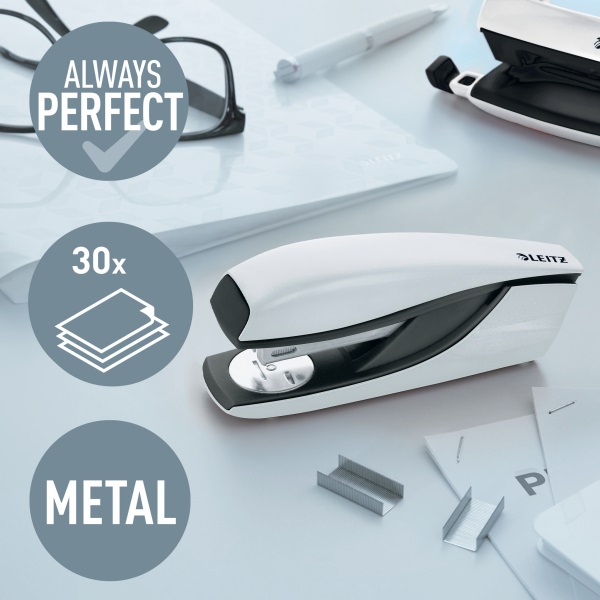 Leitz WOW Nexxt 30 lap fehér tűzőgép