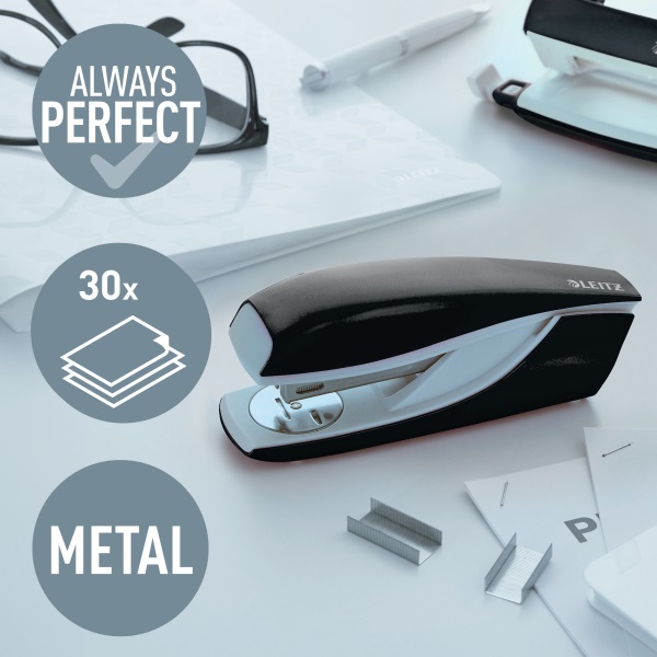 Leitz WOW Nexxt 30 lap fekete tűzőgép