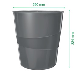 Leitz Wow jégkék papírkosár