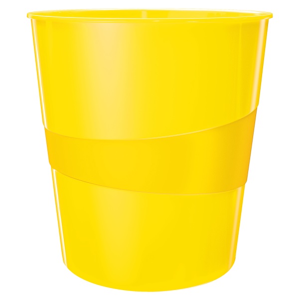 Leitz Wow sárga papírkosár