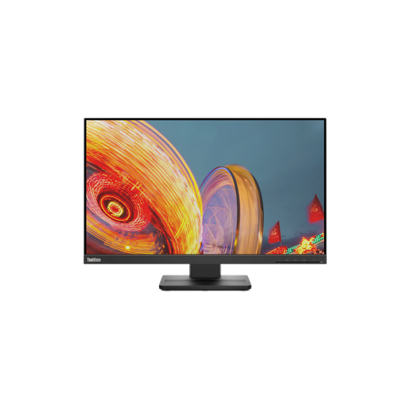 Lenovo 23,8" ThinkVision E24Q-20 QHD DP/HDMI fekete monitor