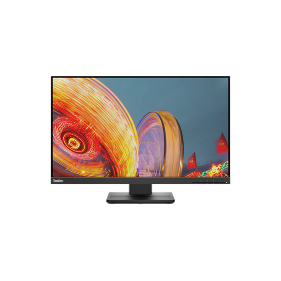 Lenovo 23,8" ThinkVision E24Q-20 QHD DP/HDMI fekete monitor