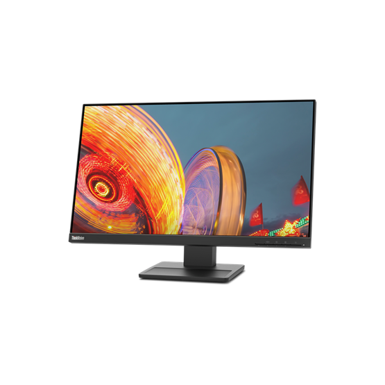 Lenovo 23,8" ThinkVision E24Q-20 QHD DP/HDMI fekete monitor