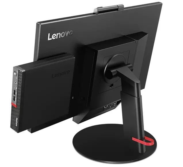 Lenovo 23,8" TIO24D Gen 3 FHD IPS VGA/HDMI/DP/USB-C/USB fekete monitor (Használt A)