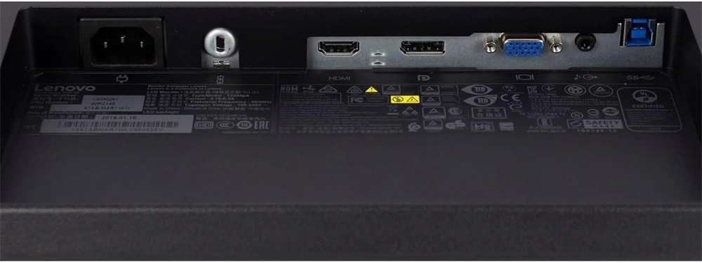 Lenovo 23,8" ThinkVision T2364PA FHD IPS DP/HDMI/VGA monitor (Használt A)