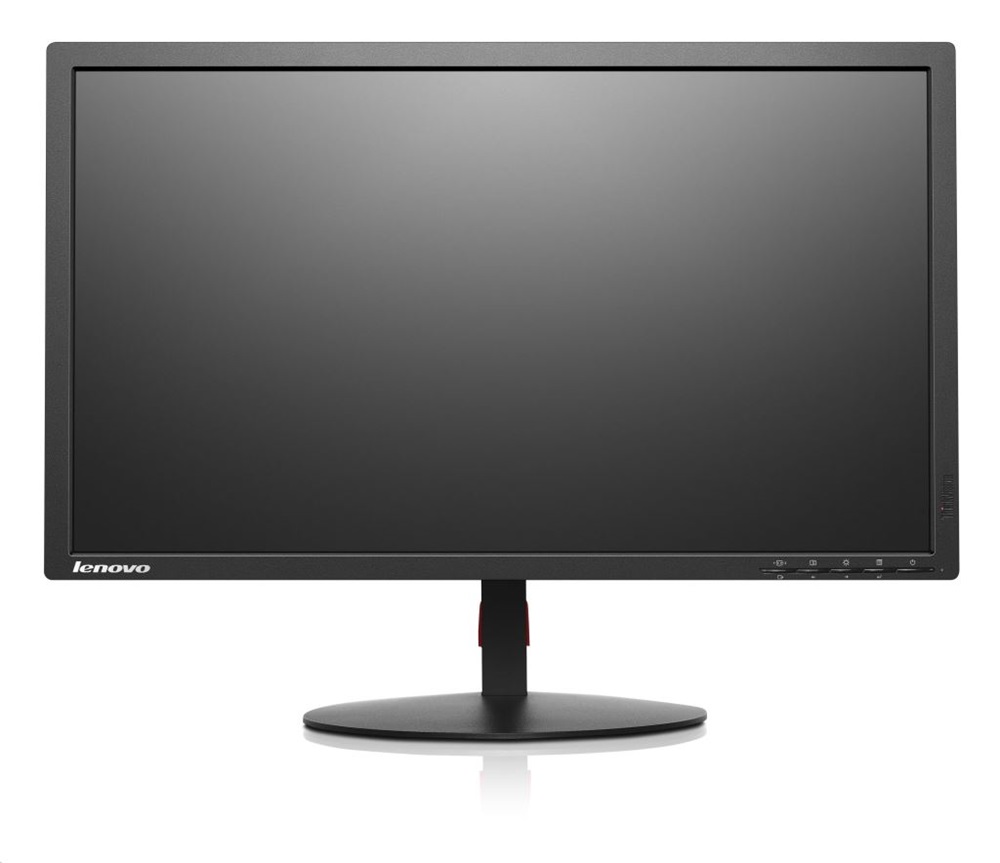 Lenovo 23,8" ThinkVision T2424p FHD IPS DP/HDMI/VGA/USB fekete monitor (Használt A)