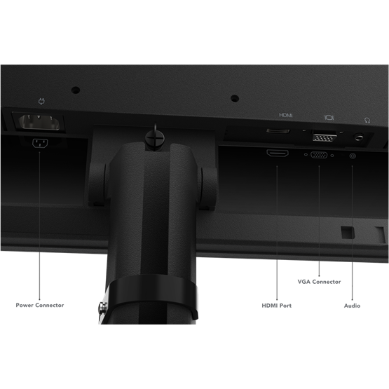 Lenovo 27" ThinkVision S27e-20 FHD IPS HDMI/VGA WLED monitor