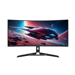 Lenovo 34" Legion R34w-30 FHD VA DP/HDMI fekete monitor