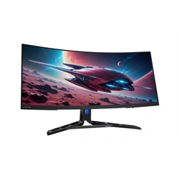 Lenovo 34" Legion R34w-30 FHD VA DP/HDMI fekete monitor