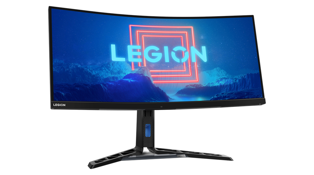 Lenovo 34" Legion Y34wz-30 UWQHD VA 165Hz HDMI/USB/USB-C/DP/RJ45 ívelt gamer monitor