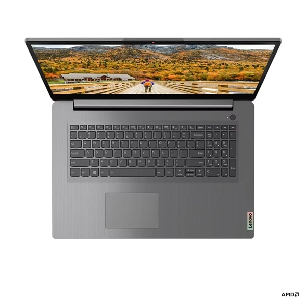 Lenovo IdeaPad 3 17ALC6 17,3"HD+/AMD Ryzen 7 5700U/12GB/512GB/Int.VGA/FreeDOS/szürke laptop (Újszerű)