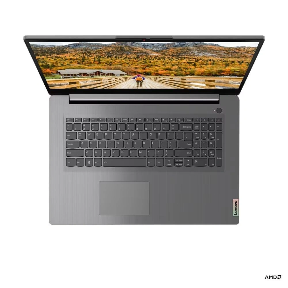Lenovo IdeaPad 3 17ALC6 17,3"HD+/AMD Ryzen 7 5700U/12GB/512GB/Int.VGA/FreeDOS/szürke laptop (Újszerű)