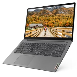 Lenovo IdeaPad 3 82KU005BHV 15,6"FHD/AMD Ryzen 3-5300U/4GB/128GB/Int.VGA/Win10/szürke laptop