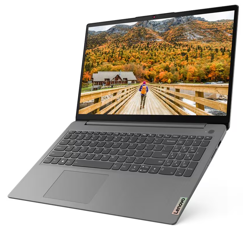Lenovo IdeaPad 3 82KU005BHV 15,6"FHD/AMD Ryzen 3-5300U/4GB/128GB/Int.VGA/Win10/szürke laptop
