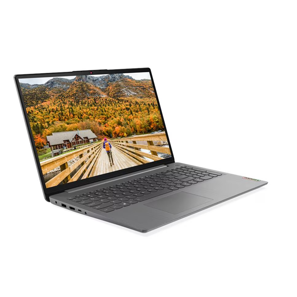 Lenovo IdeaPad 3 82KU005BHV 15,6"FHD/AMD Ryzen 3-5300U/4GB/128GB/Int.VGA/Win10/szürke laptop