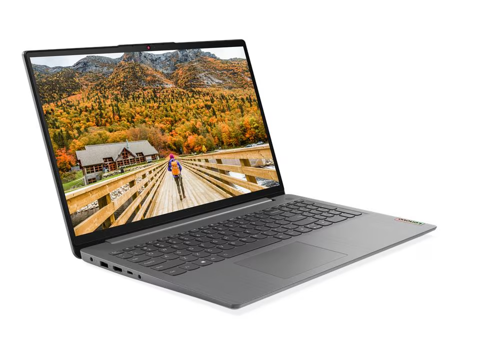 Lenovo IdeaPad 3 82KU005BHV 15,6"FHD/AMD Ryzen 3-5300U/4GB/128GB/Int.VGA/Win10/szürke laptop