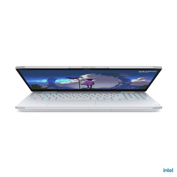 Lenovo IdeaPad Gaming 3 15IAH7 15,6"FHD/Intel Core i5-12500H/16GB/512GB/RTX 3050 Ti 4GB/FreeDOS/fehér laptop