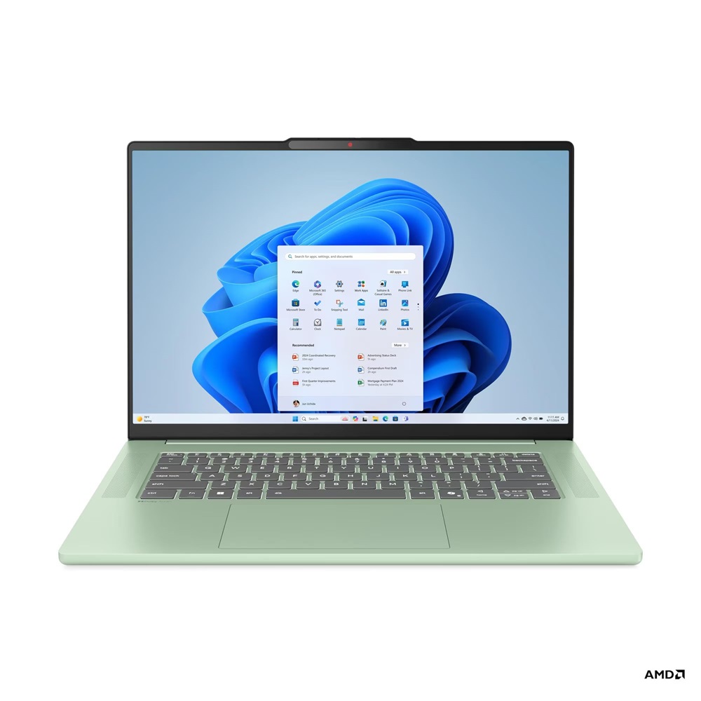 Lenovo IdeaPad Slim 5 15ARP10 15,3"WUXGA/AMD Ryzen 7 7735HS/16GB/1TB/Int.VGA/DOS/tengerhab zöld/alumínium házas laptop
