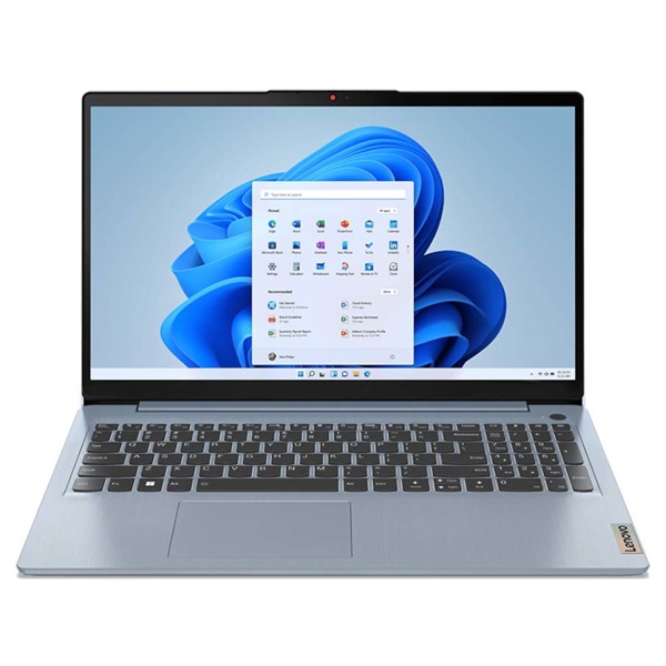 Lenovo Ideapad 3 15IAU7 15,6"FHD/Intel Core i3-1215U/8GB/512GB/Int.VGA/FreeDOS/kék laptop