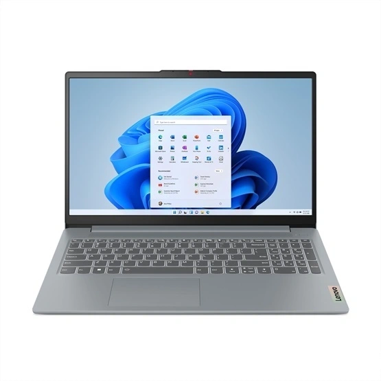 Lenovo Ideapad Slim 3 15AMN8 15,6"FHD/AMD Ryzen 3-7320U/8GB/512GB/Int.VGA/Win11/szürke laptop (Újszerű)