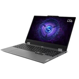 Lenovo LOQ 15IAX9 15,6"FHD/Intel Core i5-12450HX/24GB/512GB/RTX 4060 8GB/FreeDOS/szürke laptop