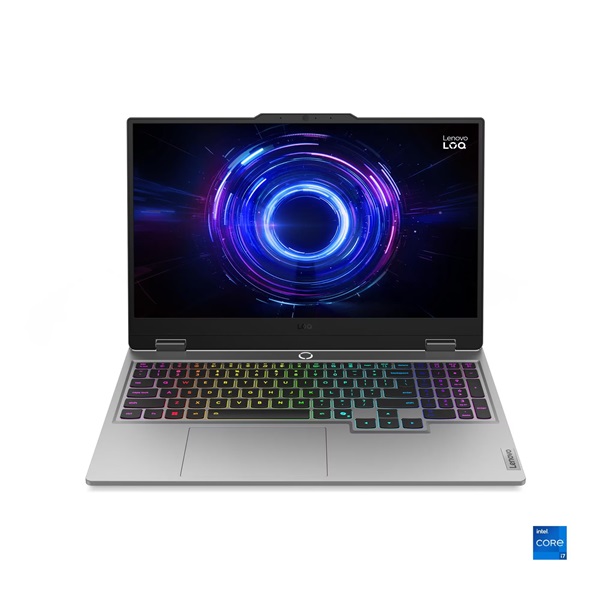 Lenovo LOQ 15IRX10 15,6"FHD/Intel Core i7-13650HX/24GB/1TB/RTX 5060 8GB/FreeDOS/szürke laptop