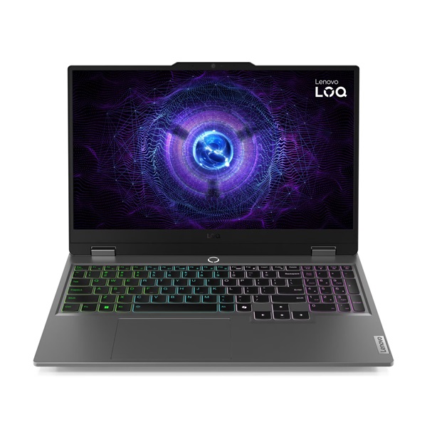 Lenovo LOQ 15IRX9 15,6"FHD/Intel Core i5-13450HX/16GB/1TB/RTX 4050 6GB/szürke laptop