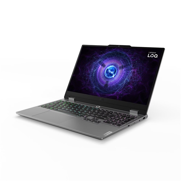 Lenovo LOQ 15IRX9 15,6"FHD/Intel Core i5-13450HX/16GB/1TB/RTX 4050 6GB/szürke laptop