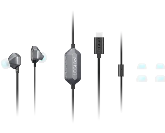 Lenovo Legion GO E510 Stormy Grey mikrofonos fülhallgató