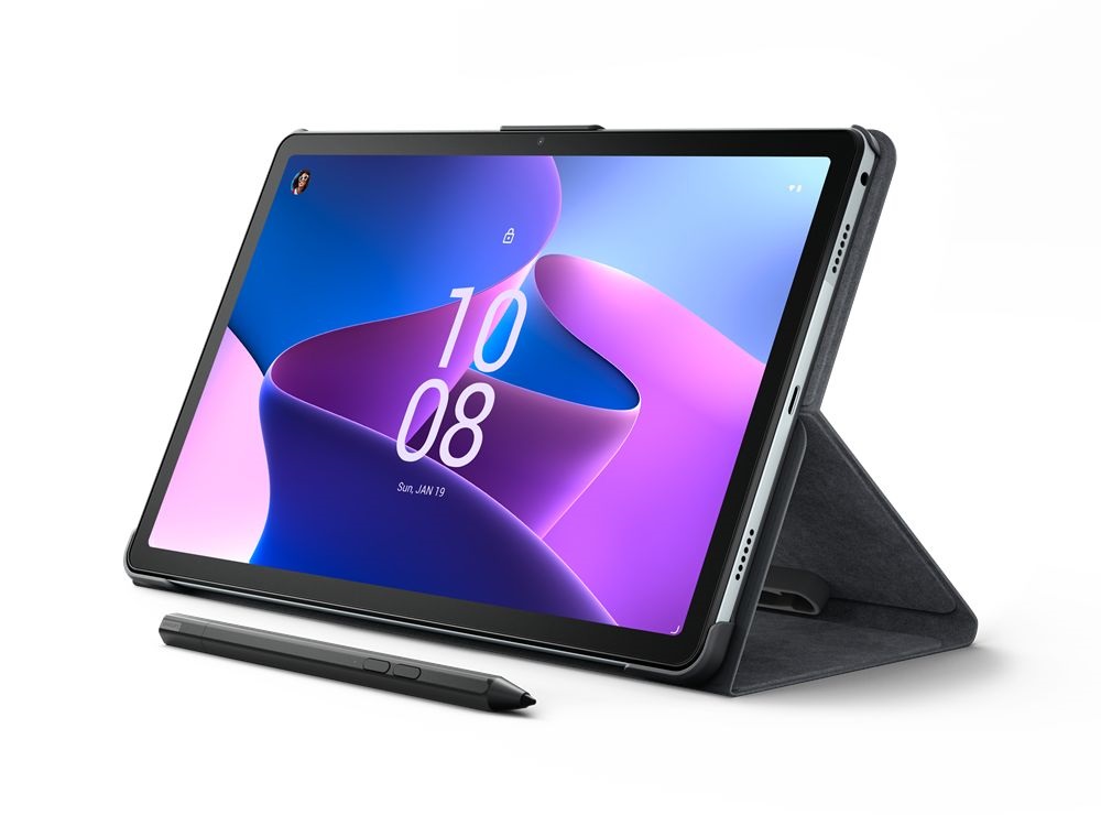 Lenovo Tab M10 Plus 3rd Gen. (TB128XU) 10,61" 4/64GB szürke Wi-Fi + LTE tablet + pen & tok