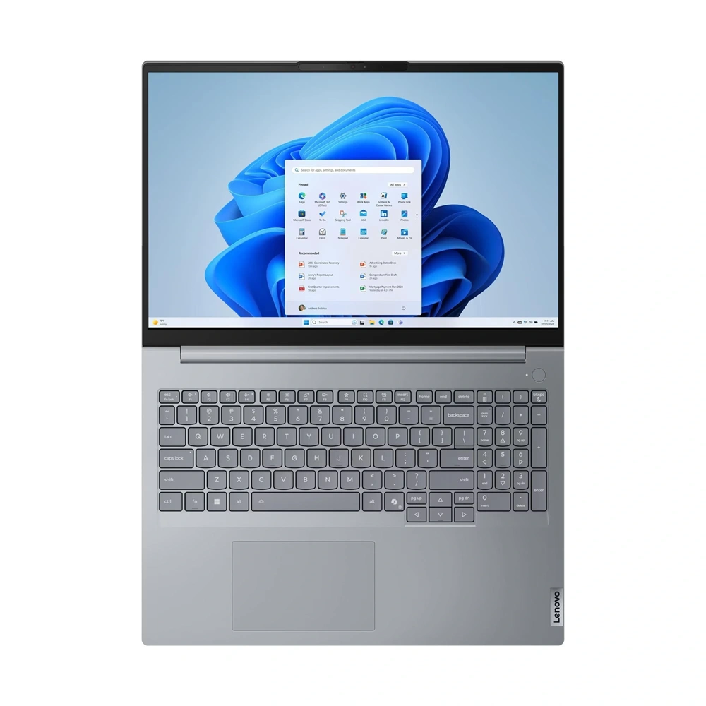 Lenovo ThinkBook 16 G8 IRL 16"WUXGA/Intel Core 5 210H/16GB/512GB/Int.VGA/Win11 Pro/szürke laptop